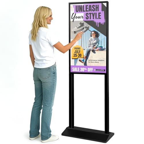 32 Inch Digital Signage Kiosk FHD 1080P Touchscreen Advertising Display - size: 32 Inch