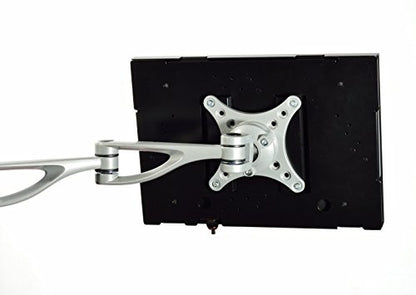 TABcare Locking Wall Mount Metal Enclosure for Acer Switch Alpha 12 - Kiosk, POS, Store, Show Display (Black w Dynamag Adapter) - color: Black w Dynamag Adapter