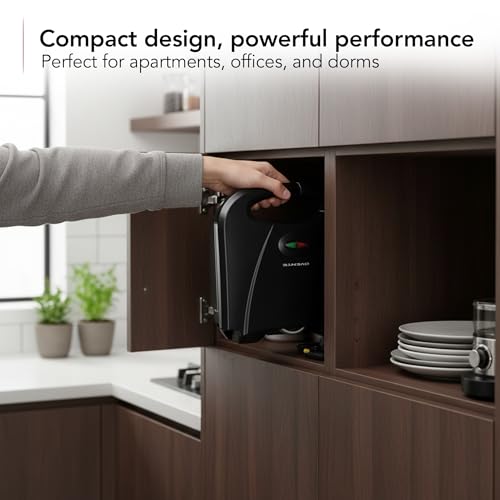 OVENTE Electric Panini Press Grill, 750W Nonstick Plates, Copper GP0110CO - color: GP0110CO