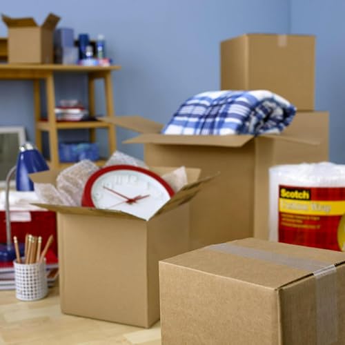 Scotch Long Lasting Storage Packing Tape with Dispenser, 1.88 in x 22.2 yd Roll, Clear – UV Resistant Adhesive for Moving, Shipping and Long-Term Storage (6 Rolls) - size: 6 Rolls
