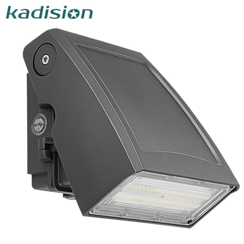 kadision Full Cutoff LED Wall Pack Light with Dusk-to-Dawn Photocell, 30W
