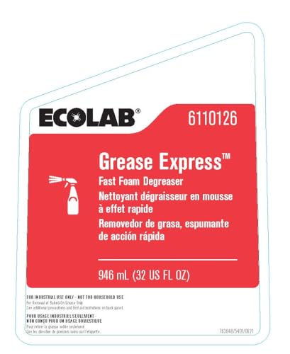 Ecolab Grease Express™ Fast Foam Degreaser