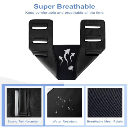 Transfer Belt Transfer Sling Padded Gait Belts with Seniors Patient Lift - color: Black 2