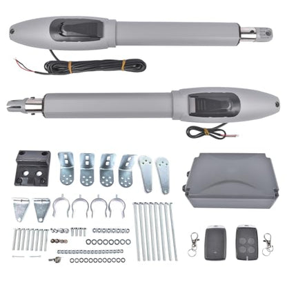 Automatic Dual Swing Gate Opener Kit for Doors up to 660lb*2 with Remote