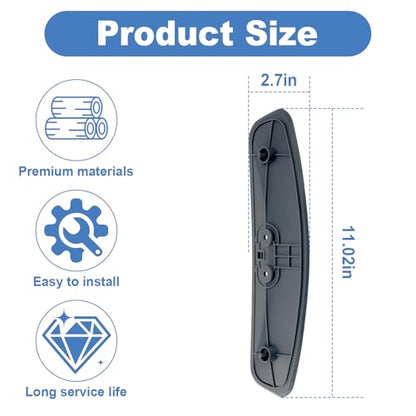 WE01X34284 Door Strike Dark Slate Compatible with GE Dryers Door Latch GFD35ESPY0DS GFD55ESMN0DG GFD65ESMN0SN GFD85ESMN0RS PFD87ESMV0RS, Replace WE01X30017 PS16742773 AP7193619