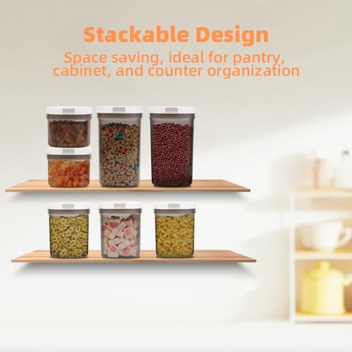 LANGMINGDE 4PCS Coffee Storage Containers, BPA Free Plastic Kitchen Canisters Set for Ground Coffee, Spices, Herbs, Candy, Snacks, FA-G310074 - color: (Transparent Gray)2x1300ml+2x800ml≈ 2x32oz+2x20oz