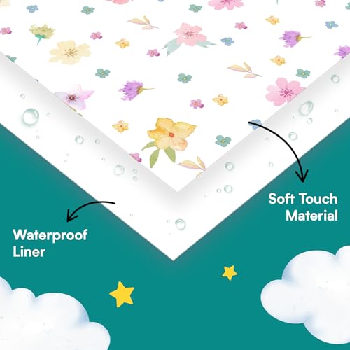 Eli with Love 40 Extra Large Disposable Toilet Seat Cover by Eli with Love – Toddler Toilet Covers for Full Coverage On Toilet or Potty – Ideal Travel Toilet Seat Covers for Kids and Adults (Floral) - color: Floral