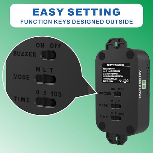 UHPPOTE Emergency Electric Strike Lock with Wireless Remote Control System