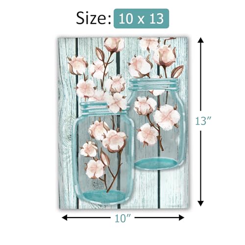 10x13 (100) Cotton Summer Designer Poly Mailers Waterproof Self Sealing Tear Resistant Polymailers Shipping Envelopes Premium Printed Bags For Small Businesses - color: Cotton, size: 10x13 inches