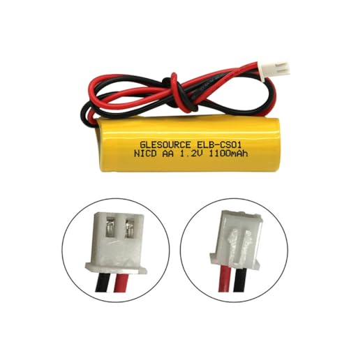 AA 1100mAh 1.2V Emergency Light Battery Compatile for ELB-CS01, EXR EL 122 C4T,Custom 332,Unitech OSA268(10 Pack) - color: 10 PCS 1100mAh