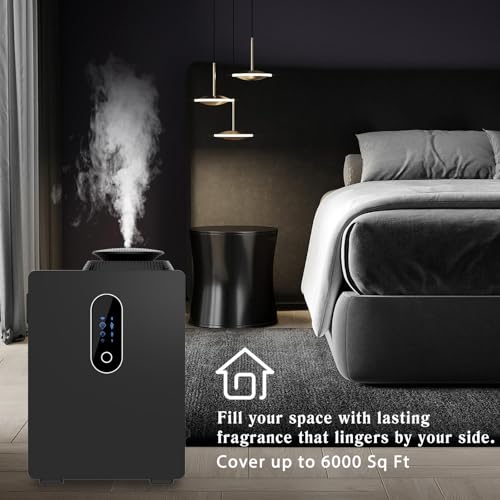 2026 Upgraded HVAC Scent Diffuser Machine Covers 6000 Sq.Ft for Large Room