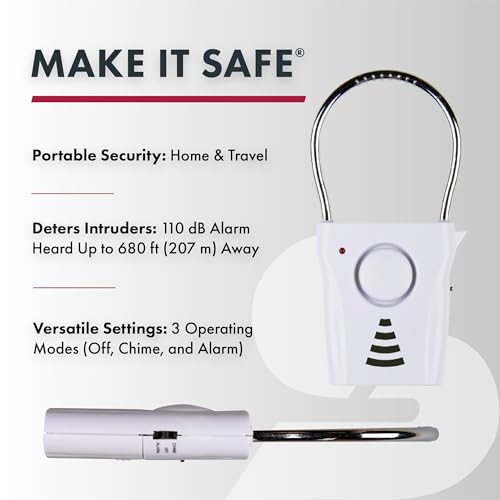 SABRE 110dB Door Handle Alarm