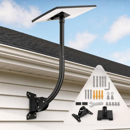 Wall Mount for Starlink Gen 3, Extend Satellite Dish Mounting Bracket with kit - size: Extended mount