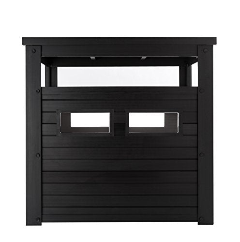 New Age Pet® ECOFLEX® Litter Loo® Enclosure, Jumbo, Black - color: Black, size: Jumbo