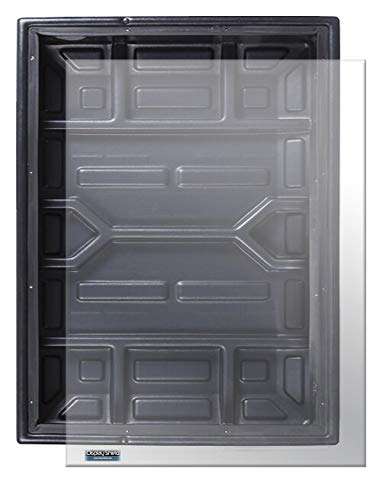 The Display Shield 36-43" Vertical Outdoor Digital Signage Case Anti Glare - color: Anti-Glare, size: 36-43"