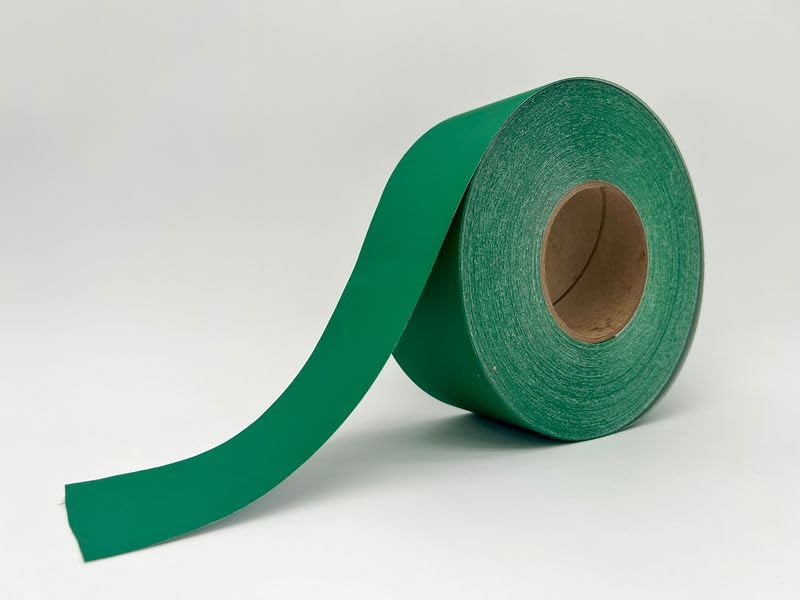 LeanStripe Aisle Striping 5S Floor Marking Tape (Green, 3" x100') - color: Green, size: 3"x100'