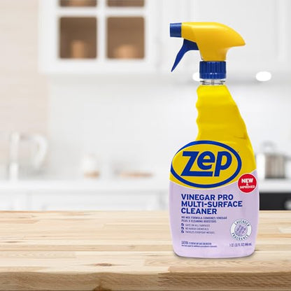 Zep All-Purpose Cleaner with Vinegar Added - 32 Ounces (Case of 4) R48432 - Industrial Grade Cleaner… - size: 32 Fl Oz (Pack of 4)