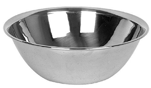 Thunder Group SLMB202, 1-1/2 Quart Stainless Steel Mixing Bowl, Heavy Duty Polar Basin, Metal Salad Bowl