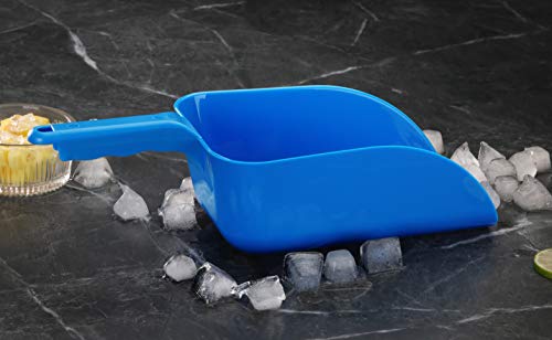 New Star Foodservice Polycarbonate Plastic Utility Ice Scoop, Blue, 64 oz - color: Blue, size: 64 oz.