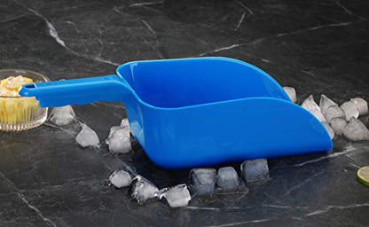 New Star Foodservice Polycarbonate Plastic Utility Ice Scoop, Blue, 64 oz - color: Blue, size: 64 oz.