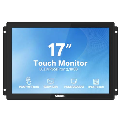 17 Inch IP65 Industrial Touchscreen,1280×1024 Open Frame Monitor - size: 17 inch(Square Screen)