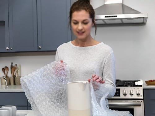 12" x 100 Ft Large Bubble Cushion Wrap Roll, Heavy Duty Perforated 12" - size: 12" x 100 Ft