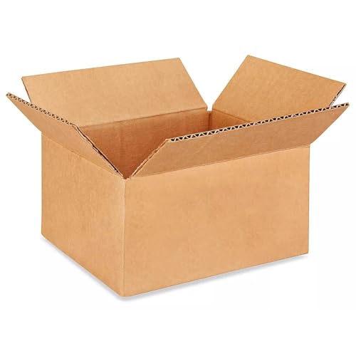 Small Moving & Shipping Boxes 8x6x4 inches (10-Pack) - Extra Strength 200 lb vs Regular - USA-Made Corrugated Boxes for Packaging Moving Stuff - Small Packing Box - Corrugated Box by IDL Packaging - size: 8 * 6 * 4" (Small Boxes)