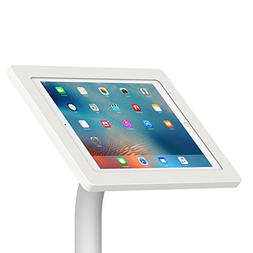 VidaMount White Enclosure and Floor Stand [Bundle] Compatible with iPad Pro 12.9" (1st/2nd Gen) - color: White, size: iPad Pro 12.9" (1st/2nd Gen)