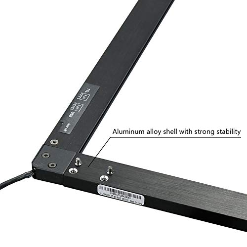 GreenTouch 40 inch Infrared Touch Overlay 10 Points IR Touch Frame with USB Interface Free-Drive Plug and Play… - size: 40 IN