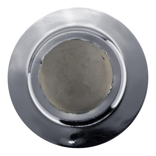 CRL DL2511A Satin Chrome Wall Mounted Convex Type Door Stop