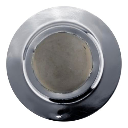 CRL DL2511A Satin Chrome Wall Mounted Convex Type Door Stop
