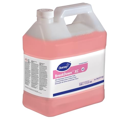 Diversey BreakDown XC Odor Eliminator & Cleaner, Fresh, 1.5 gal - size: 192 Fl Oz (Pack of 1)