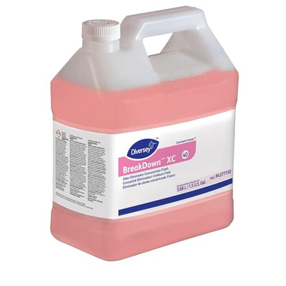 Diversey BreakDown XC Odor Eliminator & Cleaner, Fresh, 1.5 gal - size: 192 Fl Oz (Pack of 1)
