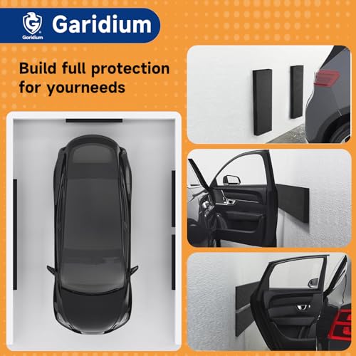 Garage Wall Protector - Heavy Duty Self-Adhesive Foam Bumpers for Car Door Dings, Furniture & Bike Scratches | Tool-Free Installation, Extreme Durability