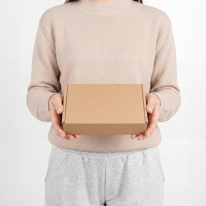 PHAREGE 75 Pack 7x5x1 inch Small Shipping Boxes, Brown Mailing Boxes - color: Brown, size: 7x5x1 inch 75 Pack
