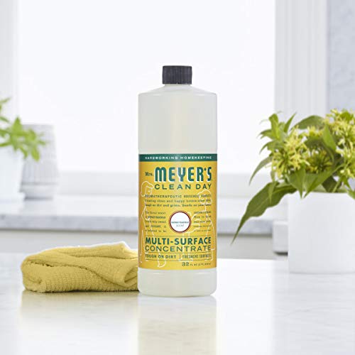 MRS. MEYER'S CLEAN DAY Multi-Surface Cleaner Concentrate, Use to Clean Floors, Tile, Counters, Honeysuckle, 32 fl. oz