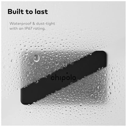 Chipolo CARD – Rechargeable Wallet Tracker Card, Bluetooth Tracker - color: 2 PACK
