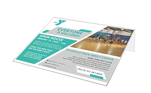 Marketing Holders 2 Pack Acrylic Sign Holder for 11" x 8.5" Printed Materials Clear Slant Back Side Load Graphic Image Display for Counters in Reception Areas Lobbies and Business Offices - size: 11"w x 8.5"h