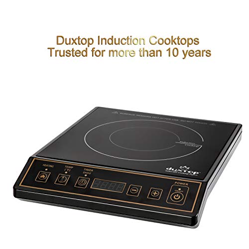 Duxtop 1800W Portable Induction Cooktop Countertop Burner, Gold 9120MC - color: Gold