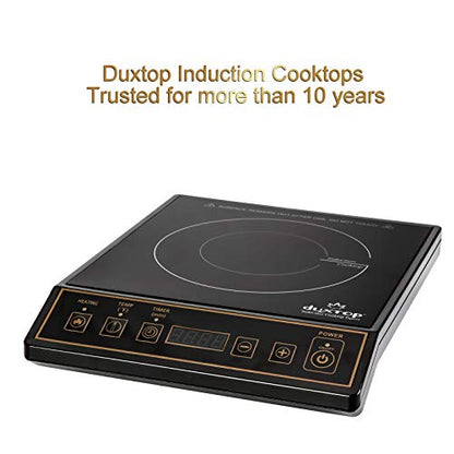 Duxtop 1800W Portable Induction Cooktop Countertop Burner, Gold 9120MC - color: Gold
