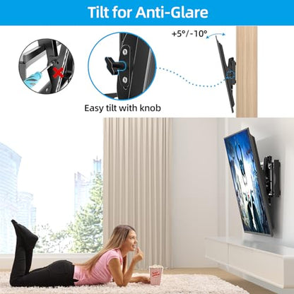 HOME VISION Heavy Duty Tilt TV Wall Mount for 48-120 Inch Flat Screen - size: 9801/ 48-120"