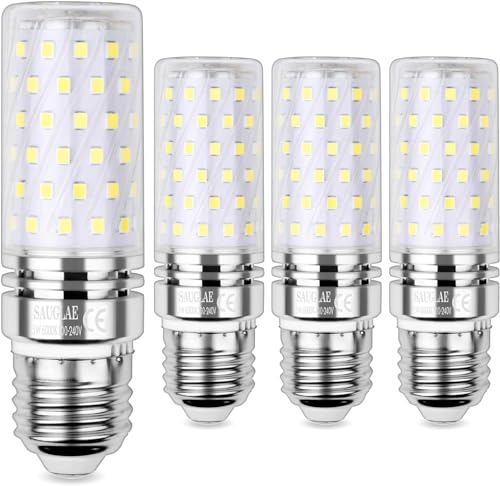 15W LED Bulbs, 120W Incandescent Bulbs Equivalent, 1500Lm, 6000K Cool White, E26 Large Edison Screw, Pack of 4 - color: Cool White 6000k, size: E26-Pack of 4