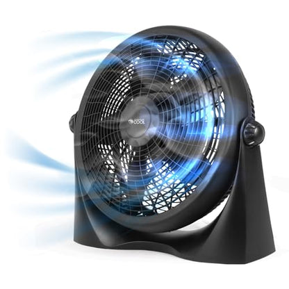 Commercial Cool 16 Inch High Velocity Floor Fan, Black, CFF16B - size: 16 Inch Black Velocity Floor Fan