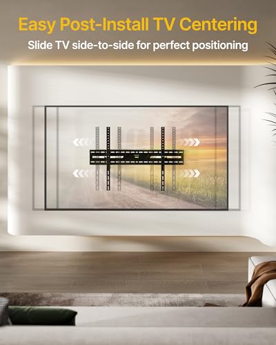 monTEK Heavy Duty Tilting TV Wall Mount for 50-100 Inch TVs up to 220lbs - size: 50-100'' T
