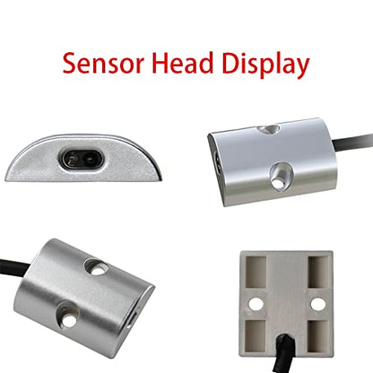 VST Single Door IR Sensor Switch for LED Lights, Silver(DC 12/24V 3A) - color: Silver