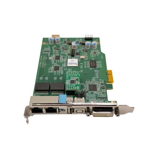 S2 LED Display Controller Card, LED Sending Card for LED Display Wall & Video Wall Screen, Ethernet Ports, 1.31 Million Pixel Capacity | Supports E120, E320, 5A-75B, 5A-75E Receiving Cards