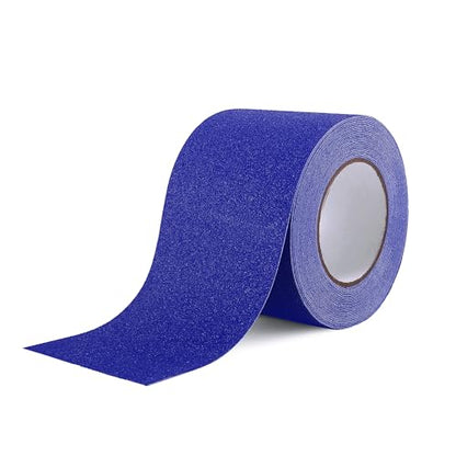 Reniteco 4" x33Ft Anti Slip Tape Blue Heavy Duty Grip 1PC - color: 12-Bule, size: 4in x 33Ft