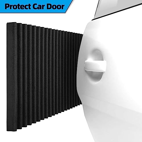 Spurtar Thick Garage Wall Protector Garage Parking Aid, 79" L x 8" W x 3/5" Self-Adhesive Car Door Protector, Wavy-Mat Wall Padding, Vehicle Door Edge Guards, Bumper Guards Protection Pads - size: 1 Piece - 79" × 8" × 0.6"
