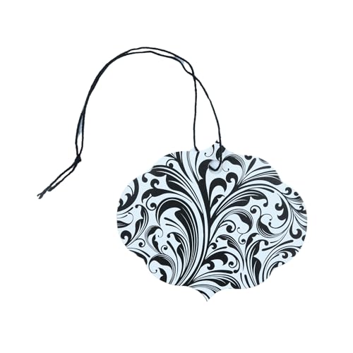 SSWBasics Large Strung Ornate Oval Elegant Tags - 2¾"H x 3¼"W - Pack of 500