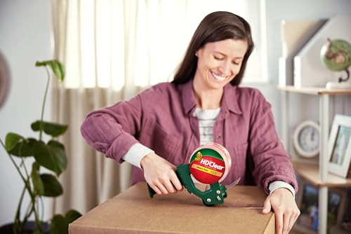Duck HD Clear Packing Tape Refills-6 Rolls of Heavy Duty Shipping and Moving Packing Tape-Clear Strong Packaging-Tape for Boxes,Packing-and Moving Supplies-1.88 in. x 54.6 Yards (441962),(Pack of 6) - size: 36 Rolls, style: Refill
